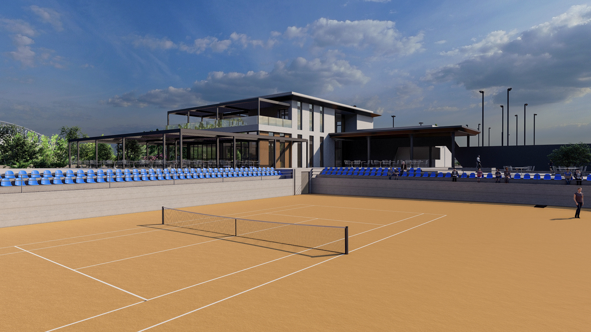 ATHENS OLYMPIC TENNIS CENTRE UPGRADE